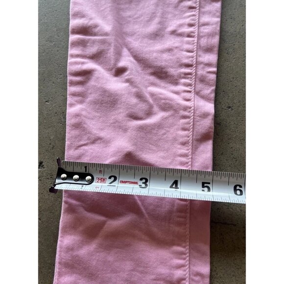 J Brand Skinny Leg Slipper Denim Jeans Women's Size 25 Pink Low Rise Medium Wash - Picture 6 of 13